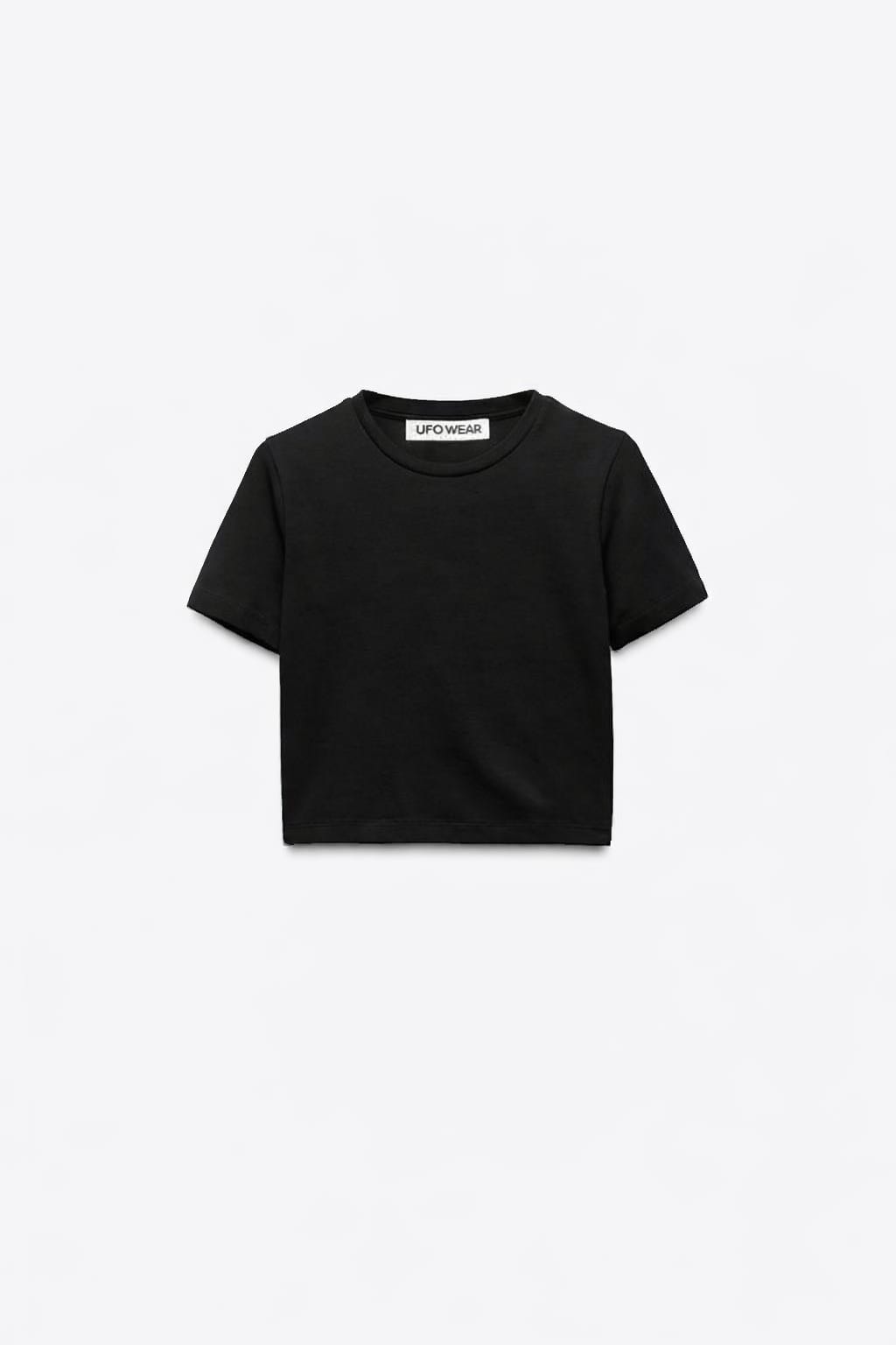 Kısa Kollu Crop T-Shirt